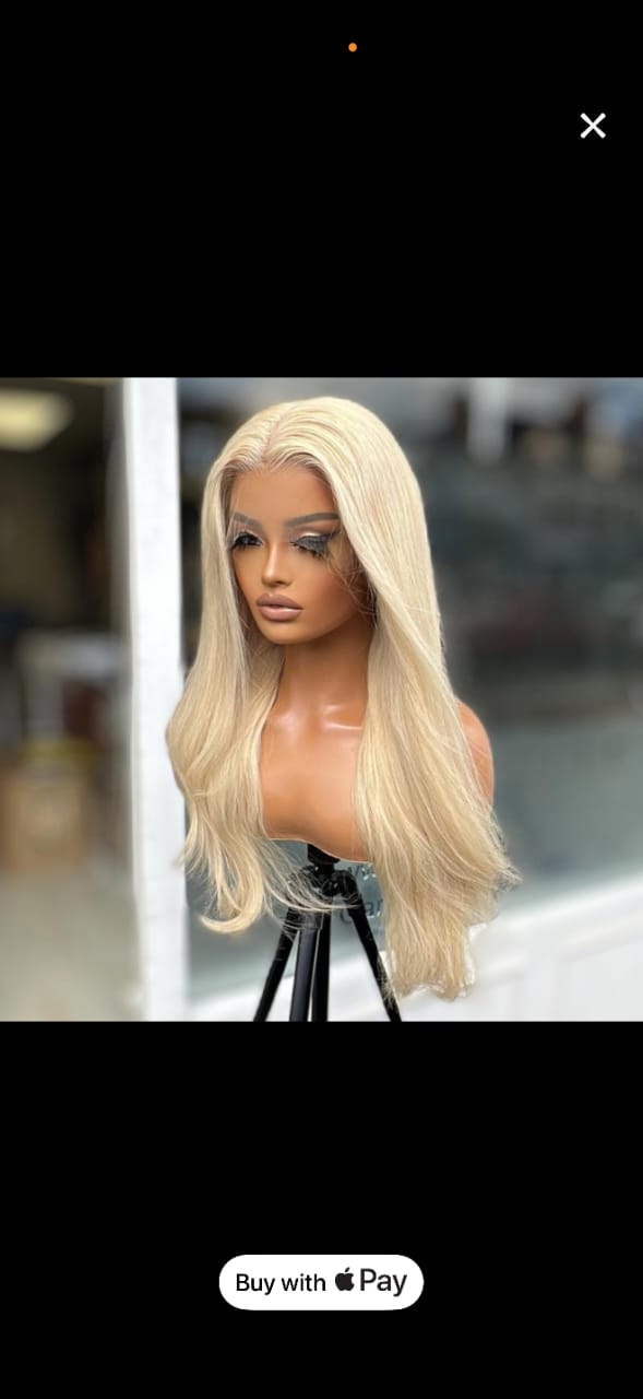 Blond Lace Frontal hd Wig