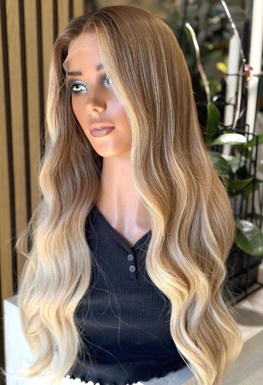 Luxury ash blond hd lace