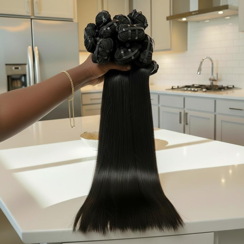 Premium Virgin hair 10 Brizilian Bundles ( WHOLESALES DEALS)